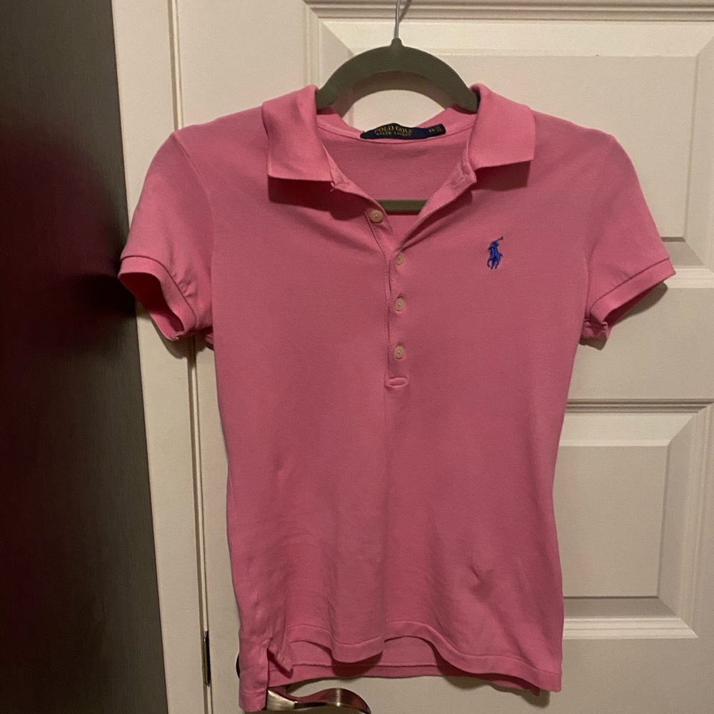 Pink Polo Ralph Lauren Shirt
